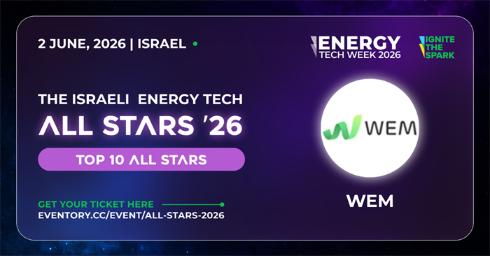 Top 10 · Israeli Energy Tech All Stars 2026