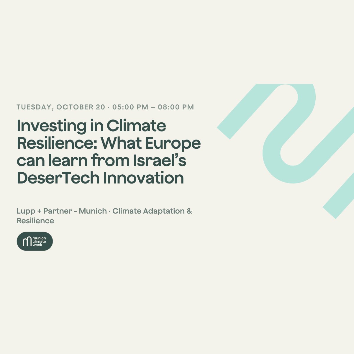 Munich Climate Week 2026 · DeserTech, photo 1